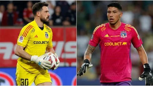 Fernando De Paul y Brayan Cortés, la duda en el arco de Colo Colo.