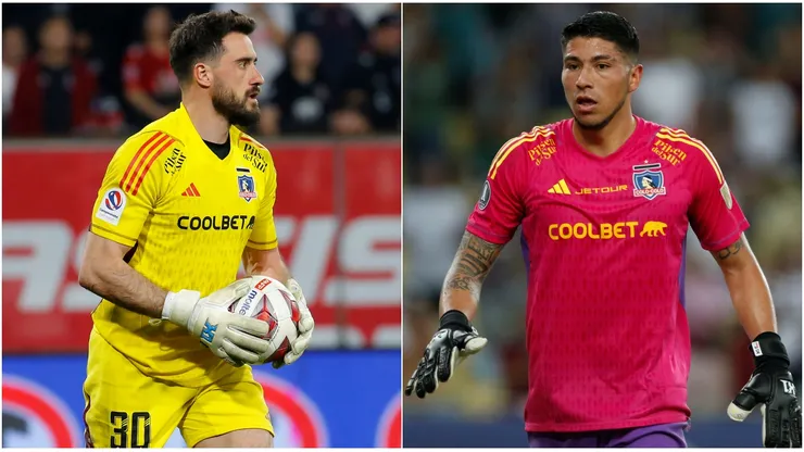 Fernando De Paul y Brayan Cortés, la duda en el arco de Colo Colo.