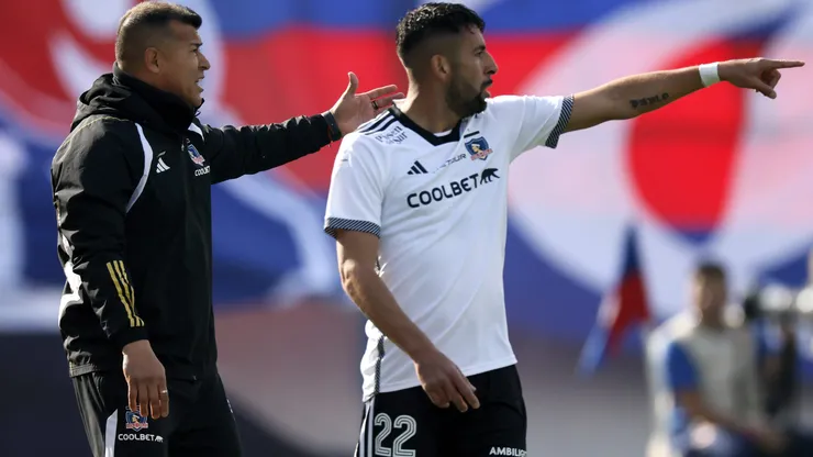 Jorge Almirón en el Superclásico.