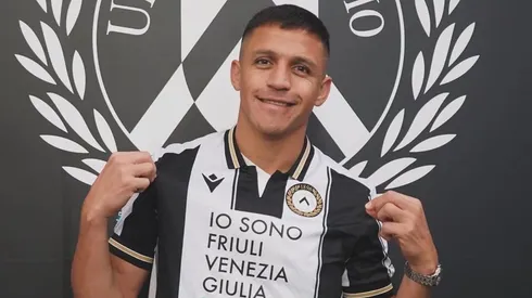 Alexis Sánchez se las arregla igual para aportar en Udinese aún lesionado.