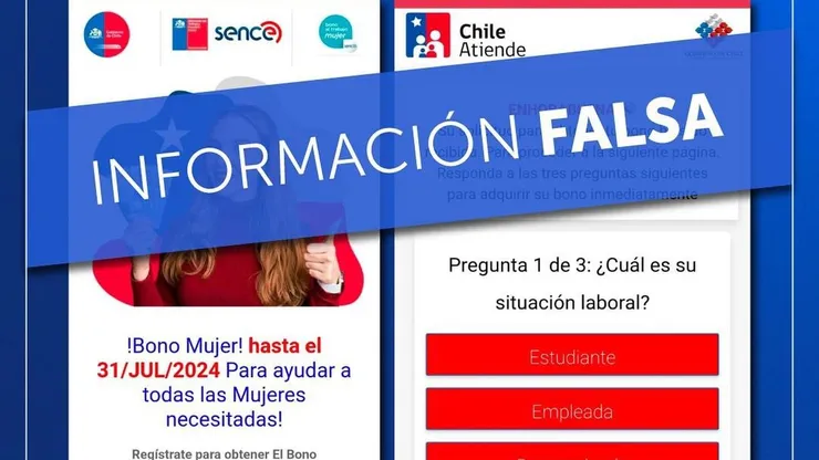 Sence alertó sobre información falsa difundida en redes sociales.