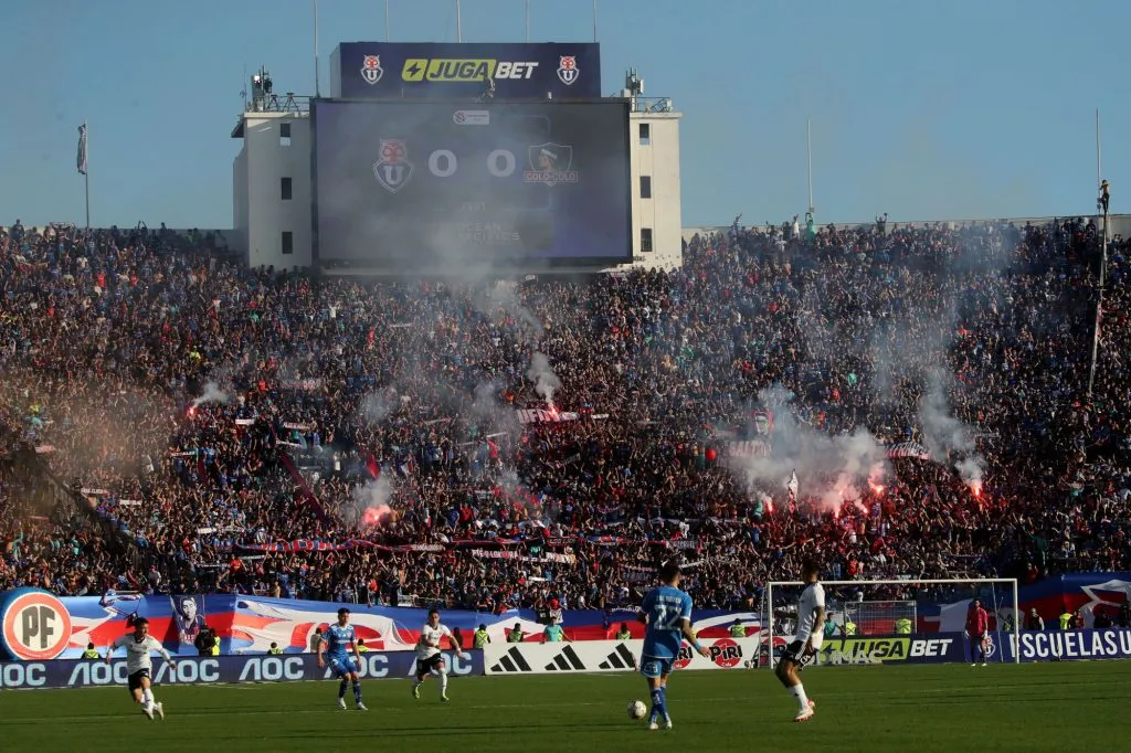 U. de Chile vs Colo Colo: fome empate sin goles.
