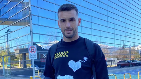 El uruguayo llegó la noche del sábado al país.