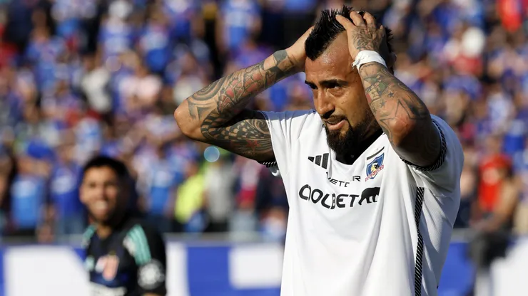 Arturo Vidal vivió un nuevo Superclásico.