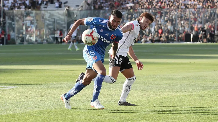Ojeda jugó el último Superclásico ante Colo Colo