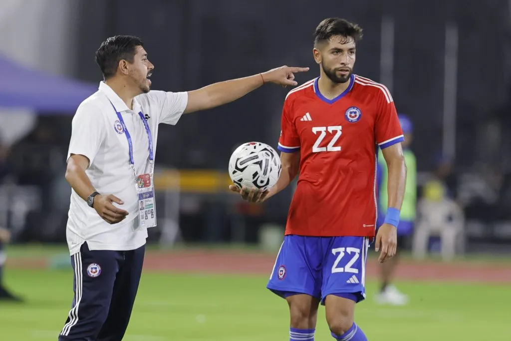 Jeyson Rojas jugó el Preolímpico Sub 23. (Jesus Vargas/Photosport).