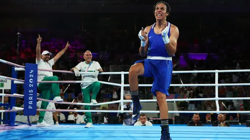 Imane Khelif gana la medalla de oro en el boxeo femenino de París 2024.