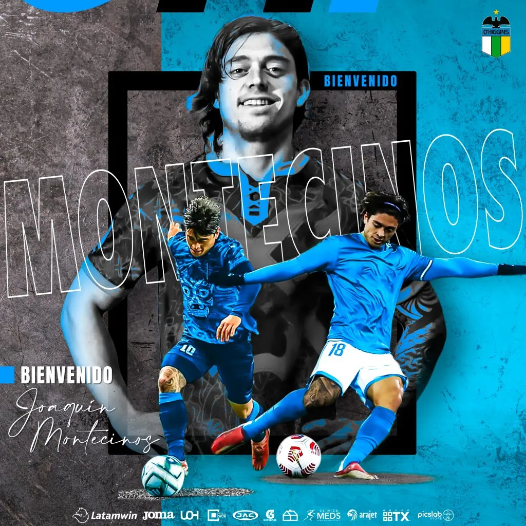 Joaquín Montecinos volverá a Chile para jugar por el Capo de Provincia. Foto: Comunicaciones O’Higgins.