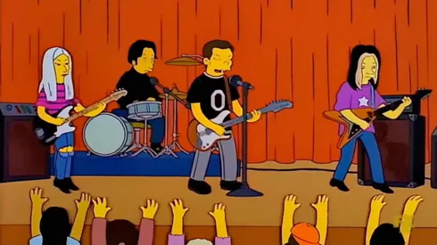 La banda estuvo en recordado episodio.