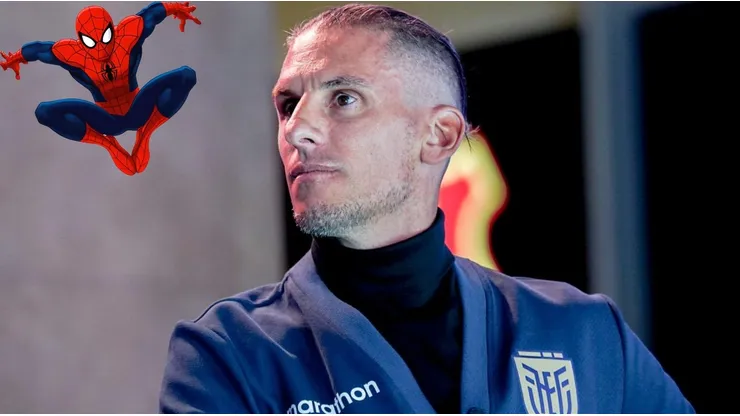 Insólita presentación de Sebastián Beccacece como técnico de Ecuador.