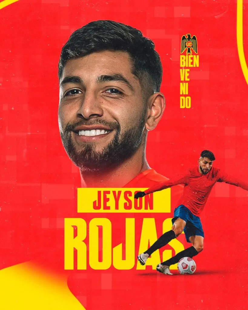 Jeyson Rojas deja Colo Colo para llegar a Independencia. Foto: Comunicaciones Unión Española.