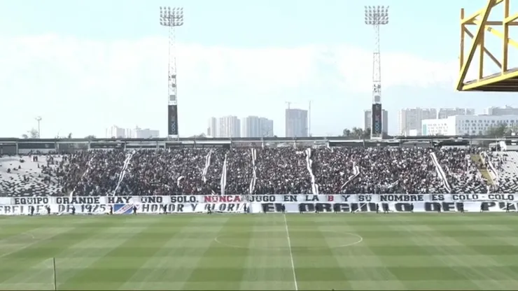 El picante lienzo de Colo Colo en la previa del Superclásico