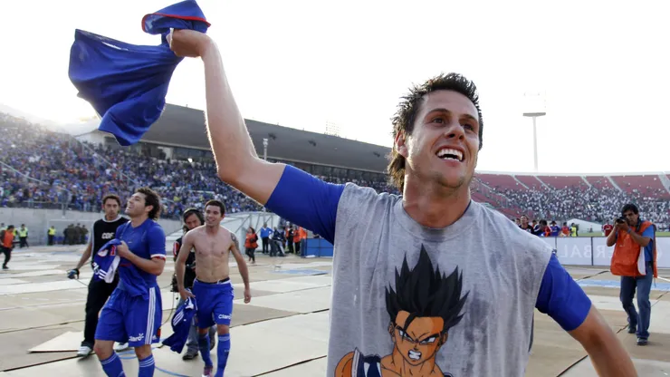 Diego Rivarola se consagró en la U con sus goles a Colo Colo.