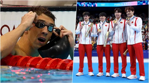 Phelps se lanza con todo contra el equipo chino de natación.