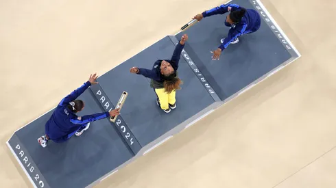 Rebeca Andrade fue alabada por sus rivales.