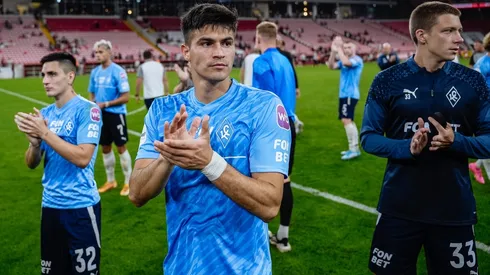 Thomas Galdames tuvo sus primeros minutos con Krylia Sovetov en Rusia.