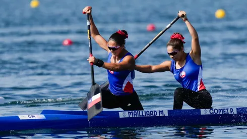 María José Mailliard y Paula Gómez están en semis de canoa doble en París 2024