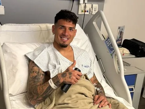 El esperanzador mensaje de Alan Saldivia tras operación en su rodilla