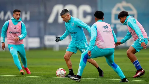 Charles Aránguiz entrenó por primera vez con la U.