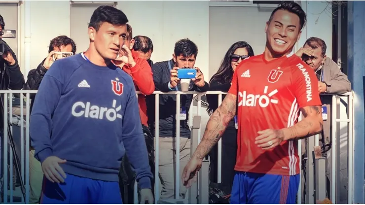 Charles Aránguiz ya está de vuelta en la U, ¿lo seguirá Eduardo Vargas?