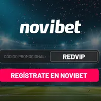 Código promocional Novibet “REDVIP” válido en Enero 2026