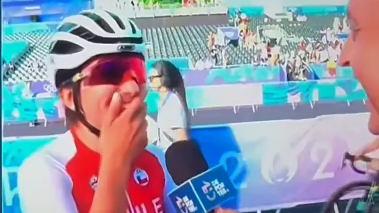 Así quedó Catalina Soto al saber de la medalla dorada de Francisca Crovetto.