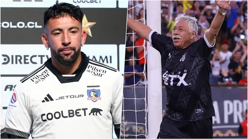 Caszely festeja arribo de Isla a Colo Colo.