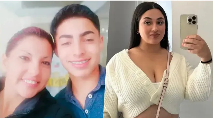 La madre del jugador reaccionó con angustia a la noticia.