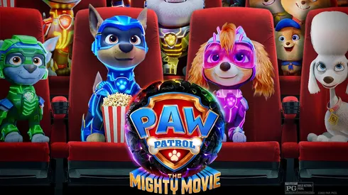La película de PAW Patrol está en streaming.