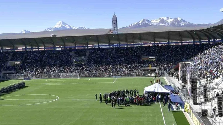 Bolivia será local en El Alto.