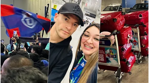 Locura en la llegada de Charles Aránguiz a la U.