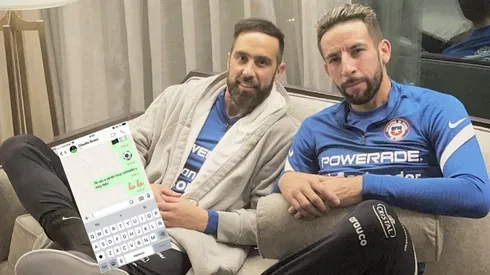 Isla contó que Bravo lo felicitó por llegar a Colo Colo