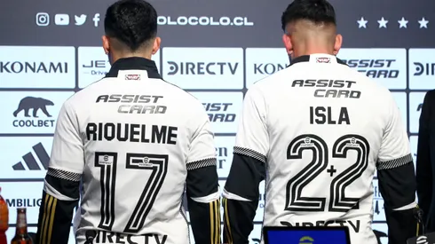 Mauricio Isla fue presentado con la 2+2 en Colo Colo.