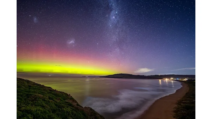 Auroras boreales y australes deslumbras lugares inusuales del mundo