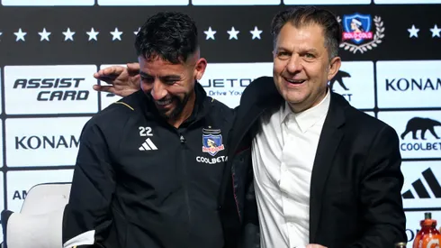 Mauricio Isla en su presentación en Colo Colo.