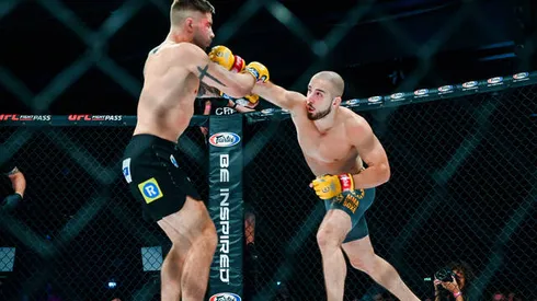 Cage Warriors 175 at Manchester Bowlers Exhibition Centre Featuring: Ollie Santalahti, Stefano Paterno Where: Manchester, United Kingdom When: 25 Jul 2024 Credit: Graham Finney/Cover Images EDITORIAL USE ONLY. RESTRICTED TO NEWSPAPERS BASED IN THE UK Copyright: xx coverimg53981617