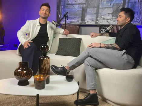 Jiménez y Villanueva estrenan podcast con flores a los "10" de Chile