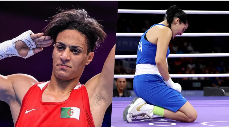 Angela Carini terminó llorando tras su pelea ante Imane Khelif.