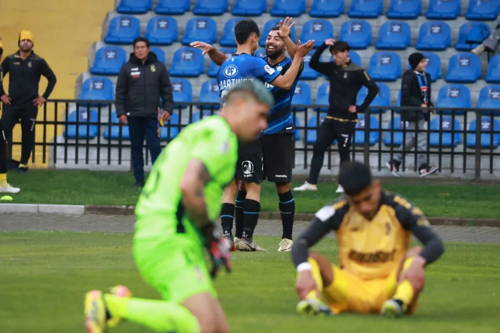 Coquimbo Unido mantiene su bajo segundo semestre en el torneo. Foto: Eduardo Fortes/Photosport