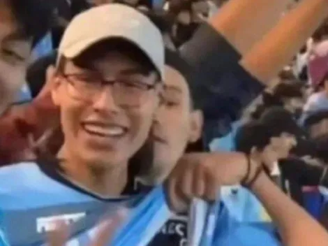 El hincha del "Caciquique" que celebró el triunfo ante la U