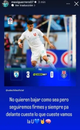 La historia de Maxi Guerrero que desató polémica