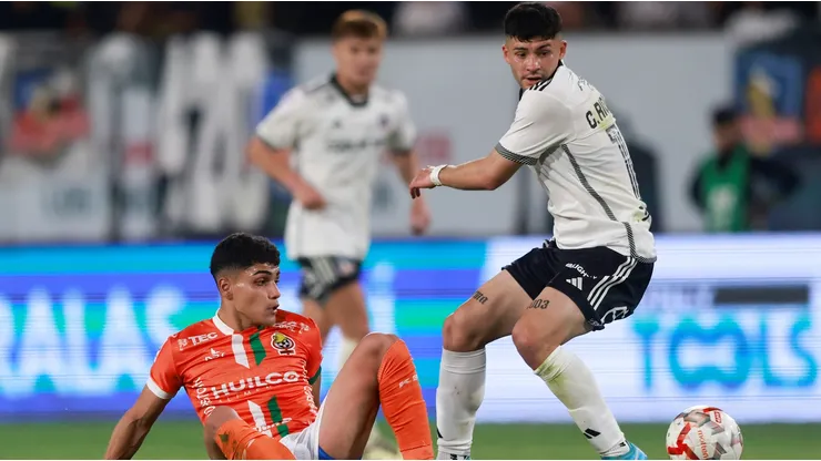 Cristián Riquelme debutó el fin de semana y le dio una mano a Colo Colo.