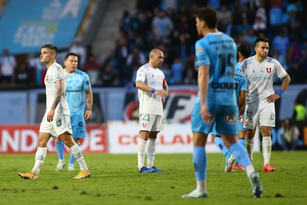 La derrota de la U ante Deportes Iquique dejó preocupados a los históricos. Foto: Photosport.
