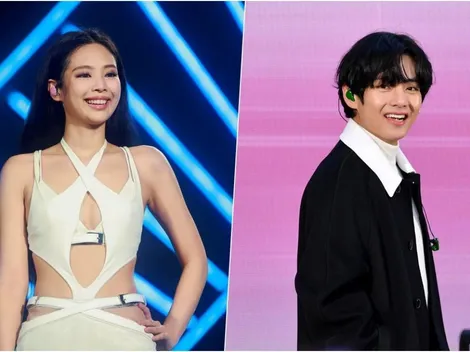 Jennie de BlackPink y V de BTS son vistos juntos paseando en Paris