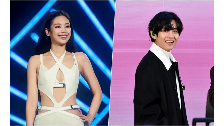 Jennie de BlackPink y V de BTS son vistos juntos paseando en Paris