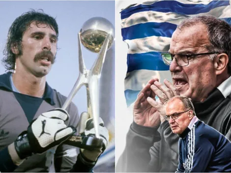 Mítico portero campeón de América le presta ropero completo a Bielsa