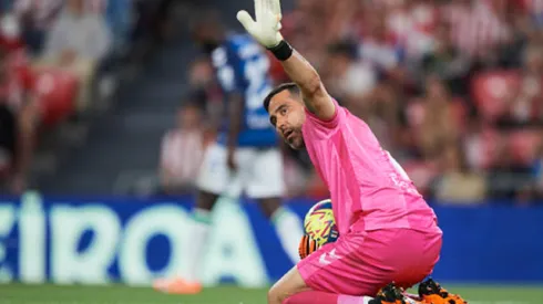 Claudio Bravo tuvo un gran partido en el Betis ante el Athletic Club.