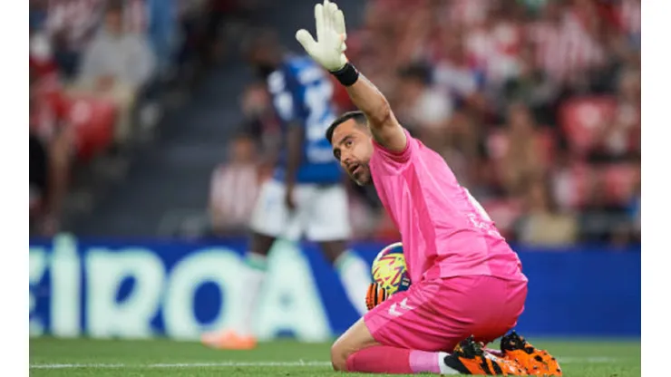 Claudio Bravo tuvo un gran partido en el Betis ante el Athletic Club.