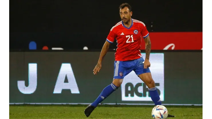 Matías Catalán jugó los últimos minutos en el amistoso que la Roja le ganó a Paraguay.