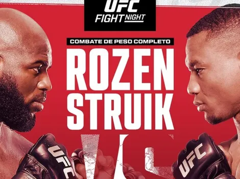 ¿Cuándo es y dónde ver UFC Fight Night: Rozenstruik vs Almeida?
